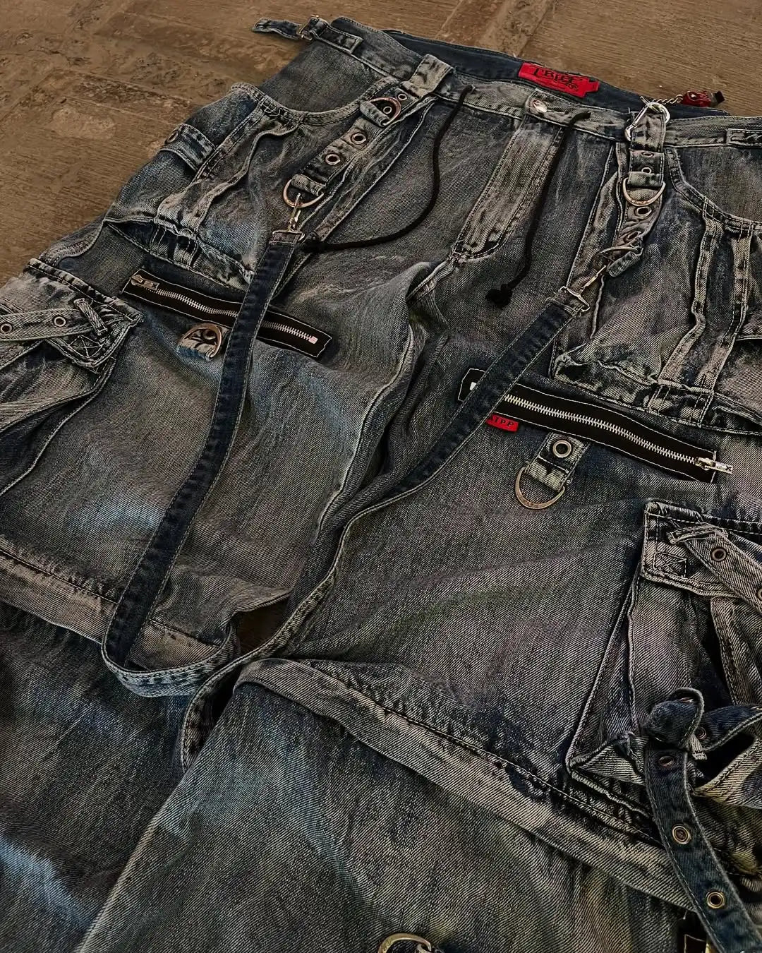 Baggy Cargo Jeans Wide Leg Street wear