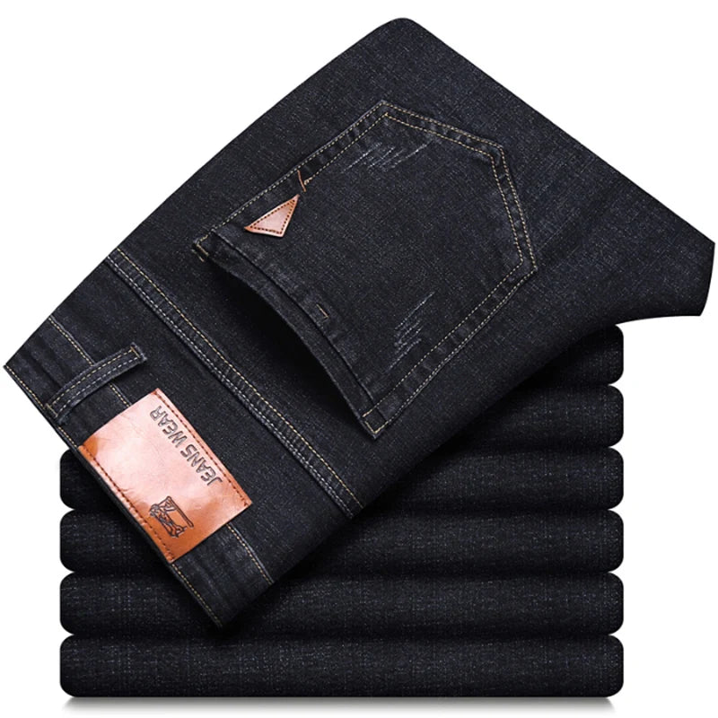 Men's Slim Fit Stretch Straight Jeans