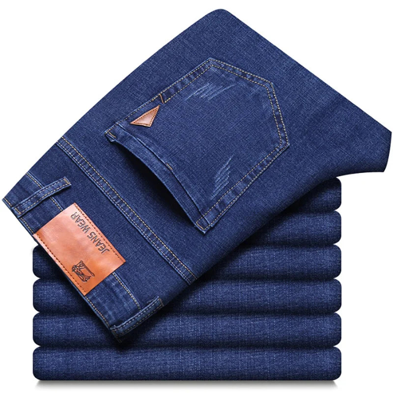 Men's Slim Fit Stretch Straight Jeans