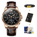 OUPINKE Luxury Automatic Moon Watch