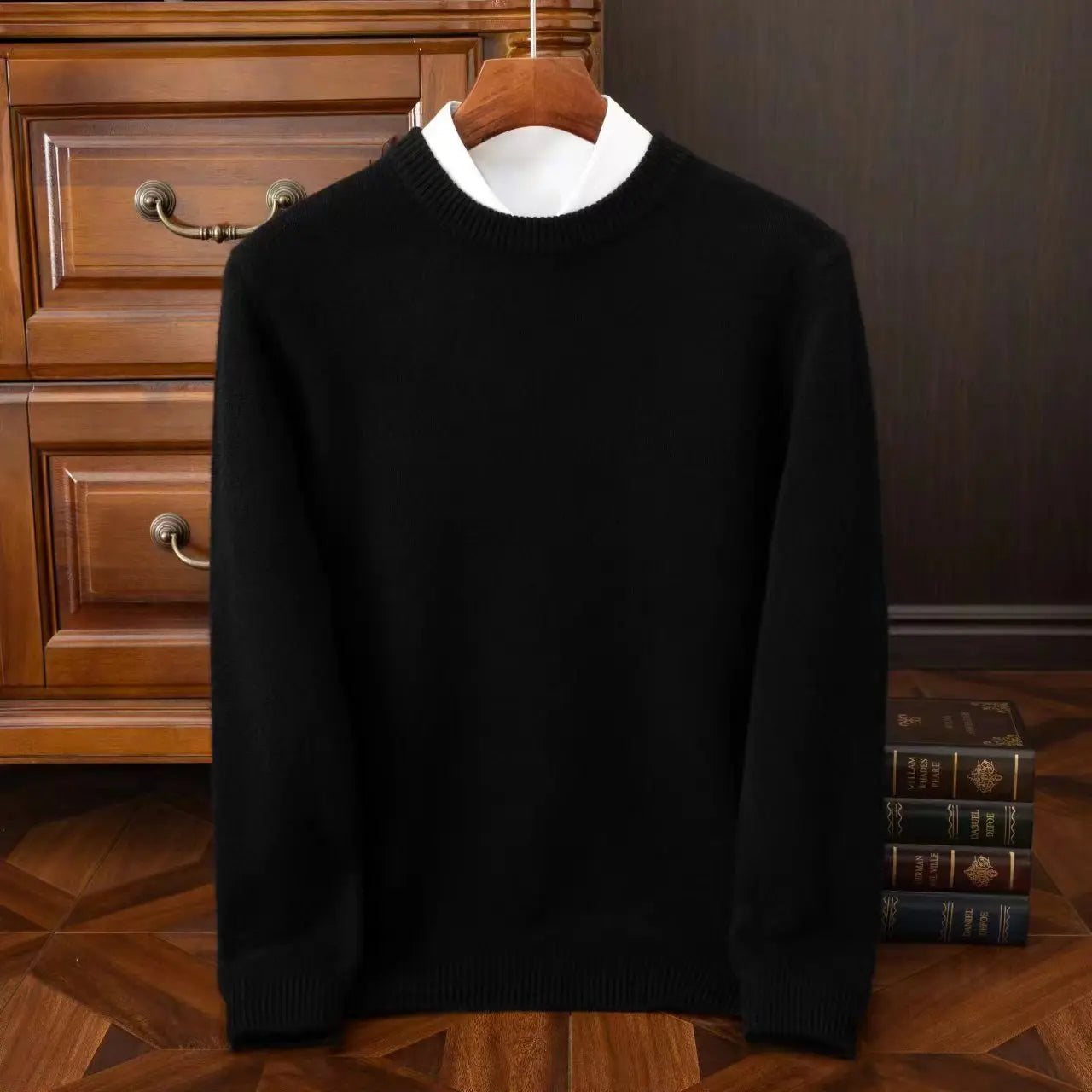 Men's Over sized Cashmere Knit Pullover