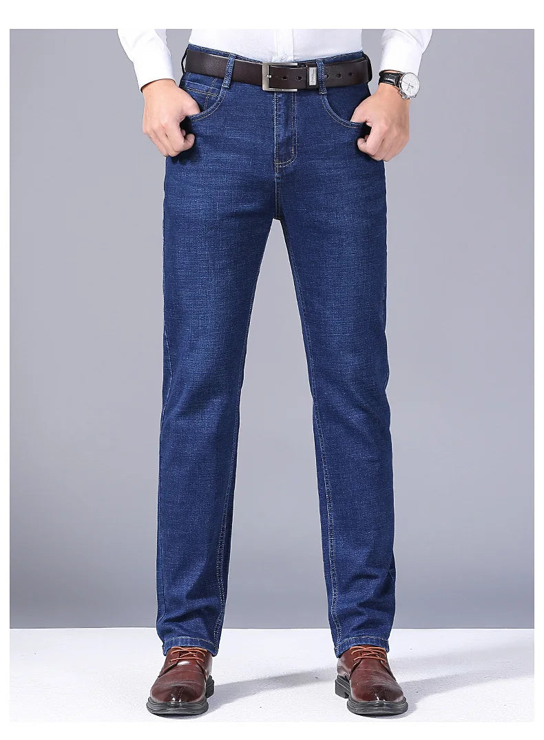 Men's Slim Fit Stretch Straight Jeans