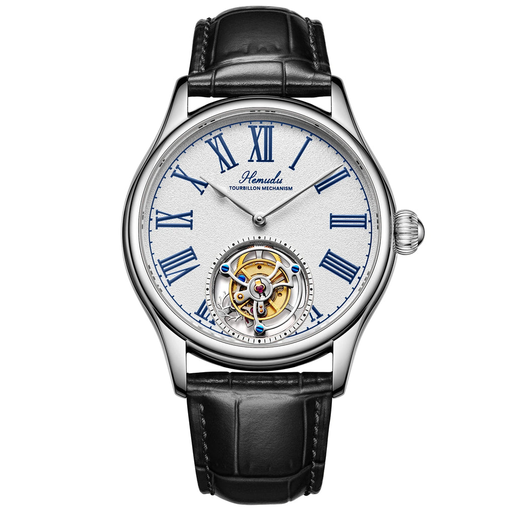 HEMUDU Flying Tourbillon Skeleton Watch