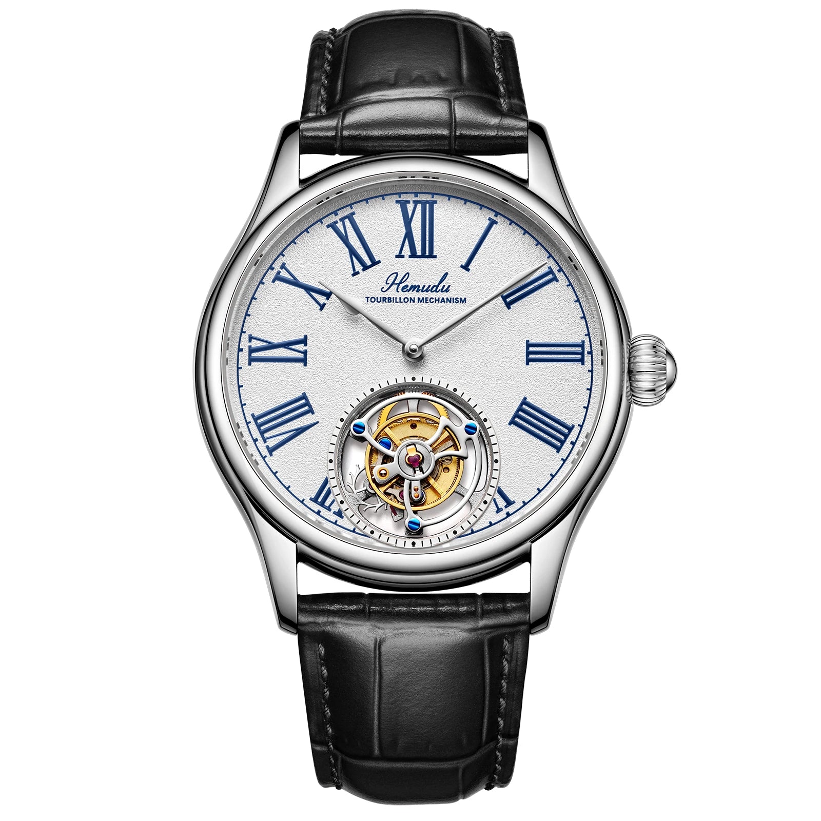 HEMUDU Flying Tourbillon Skeleton Watch