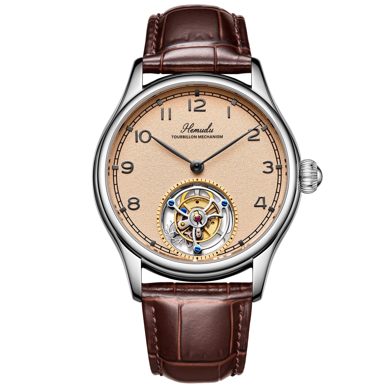 HEMUDU Flying Tourbillon Skeleton Watch