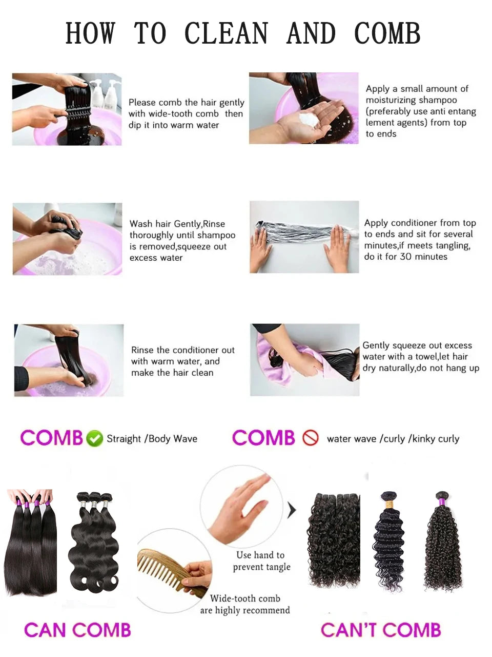 Straight Chocolate Brown Remy Human Hair Bundles