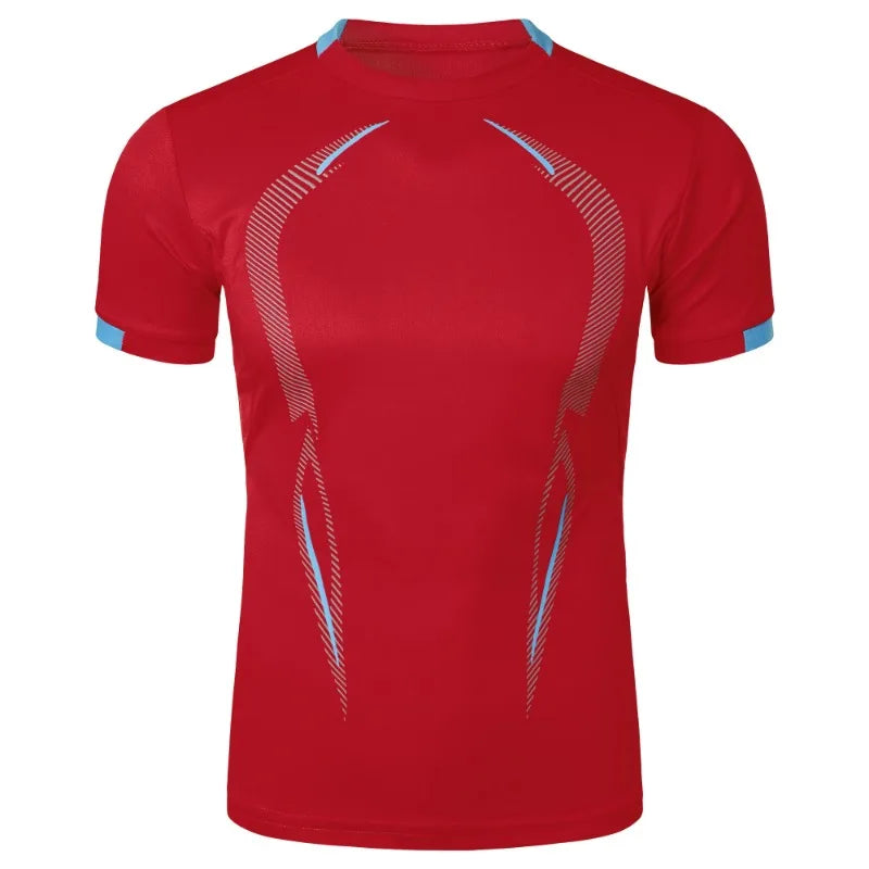 "Summer Gym Breathable T Shirt Men Quick Drying Jogging Tops