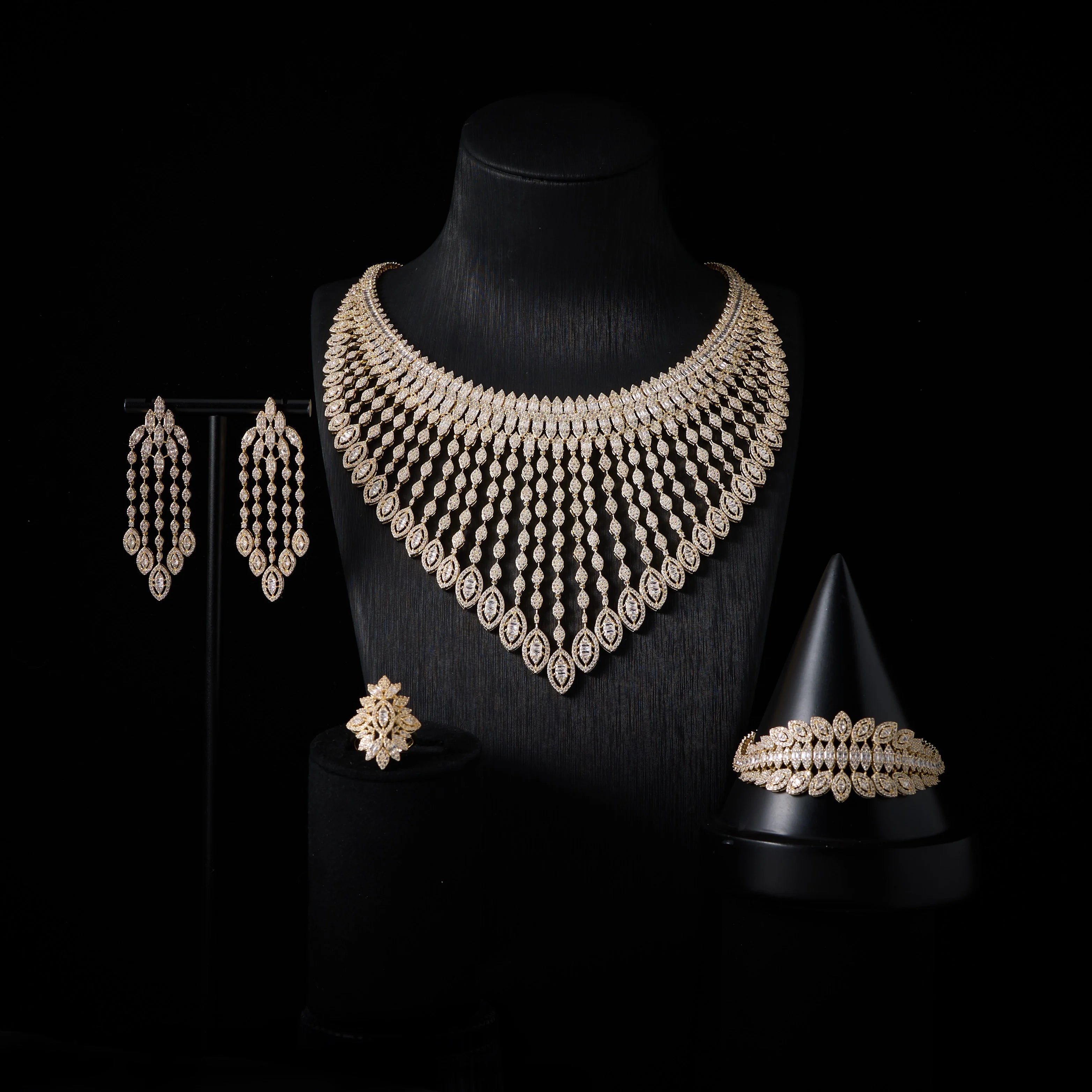IN JEWELIFE Luxury 2025 African Bridal Jewelry Set for Women
