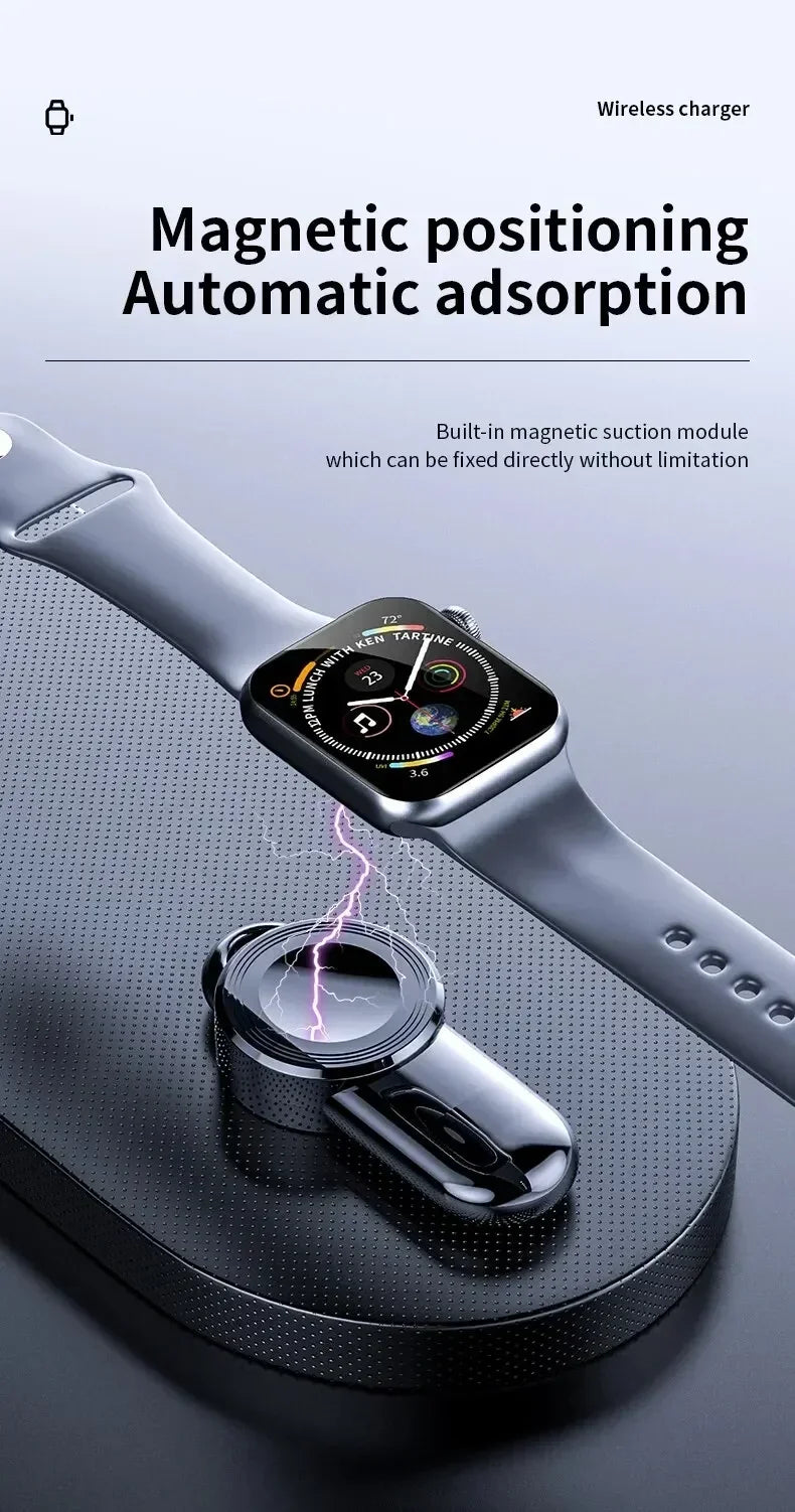 Portable Magnetic Charger for Apple Watch