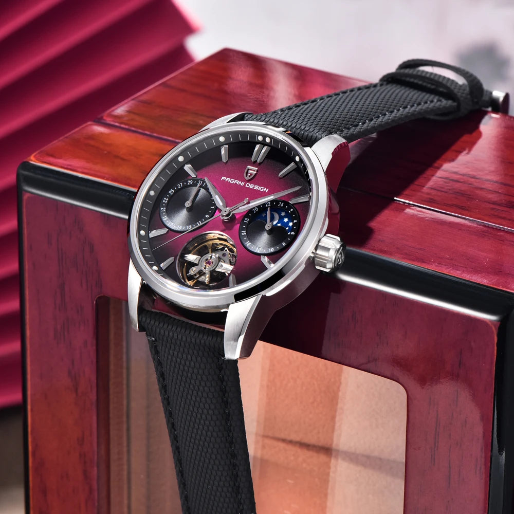 PAGANI DESIGN Tourbillon Moon Phase Watch