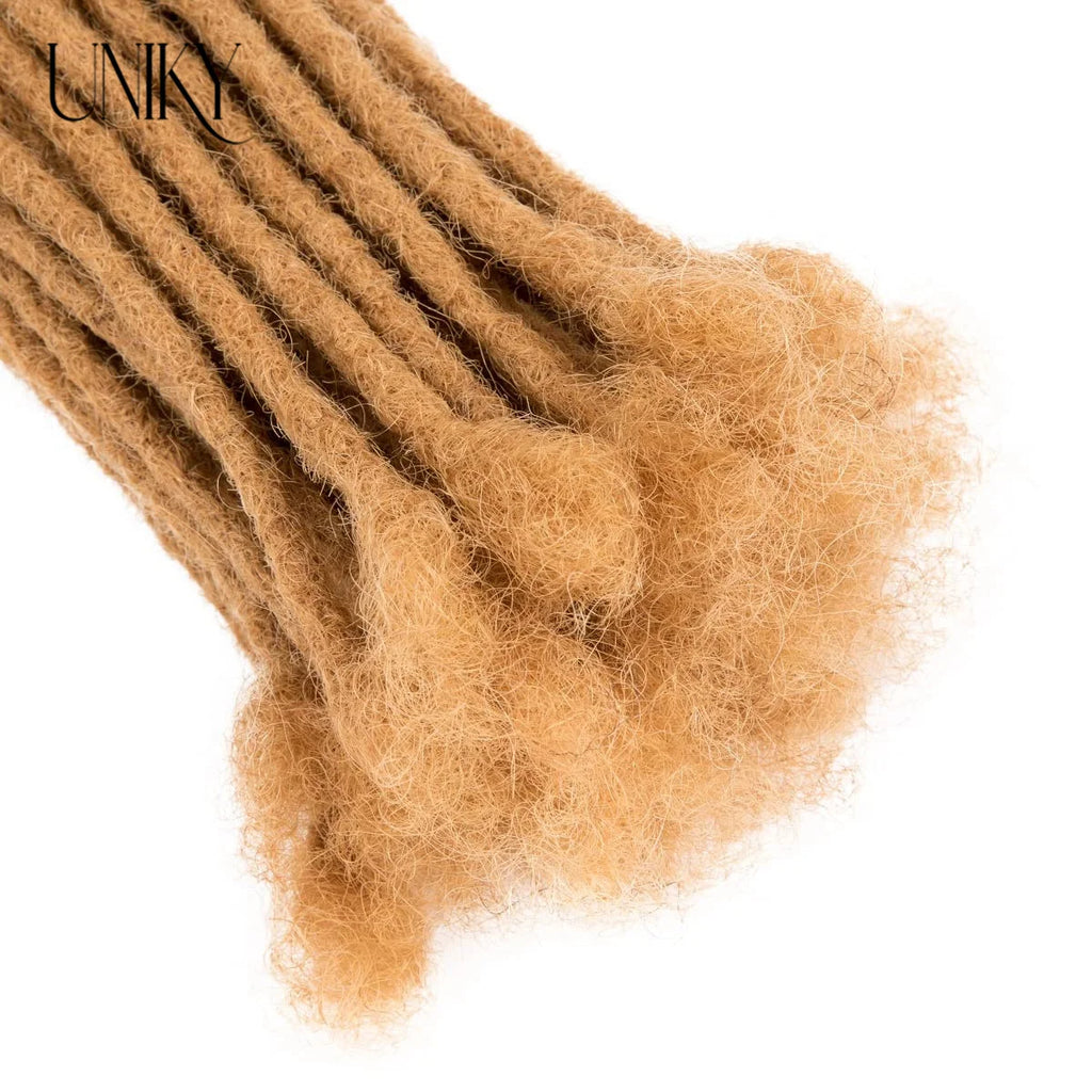 60-Strand Human Hair Dreadlocks Extensions