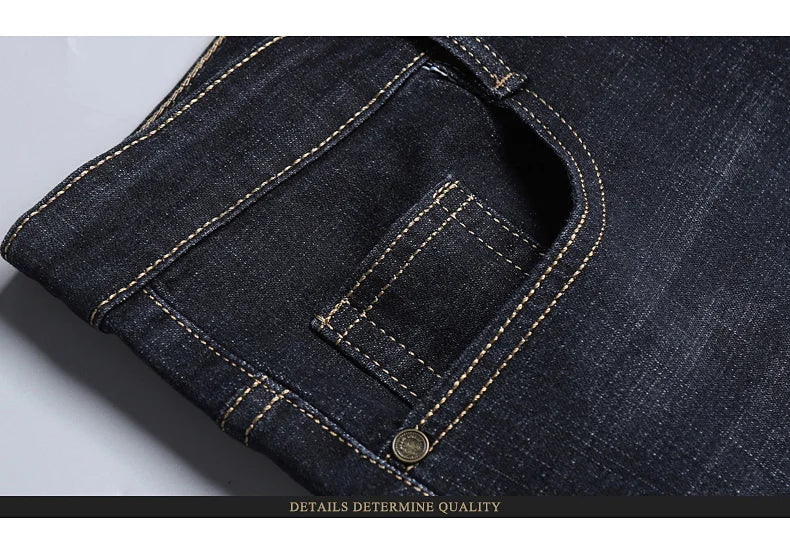 Men’s Slim Fit Stretch Business Jeans