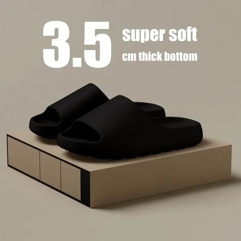 Coconut Slippers Cloud Thick-soled Sandals for Men & Women.