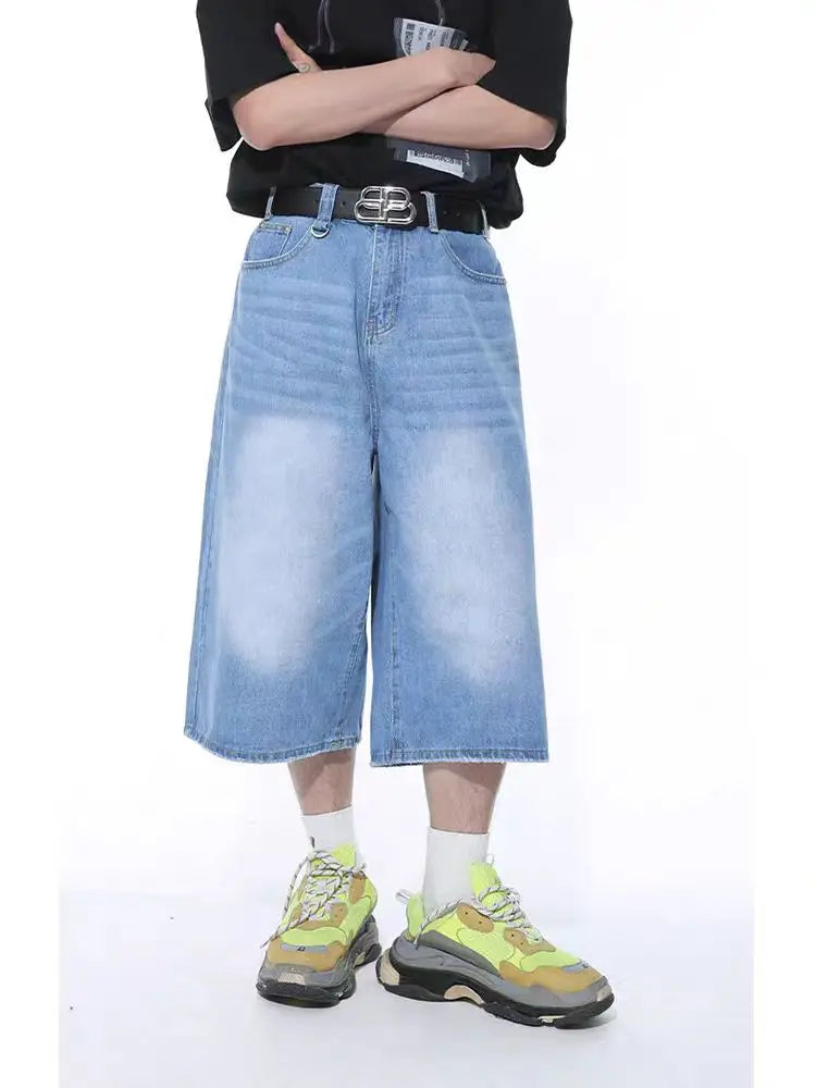 Women's  Washed Denim Shorts