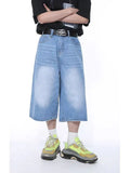 Women's  Washed Denim Shorts
