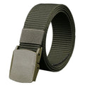 Men Female Jeans Belt Nylon Adjustable Belt Outdoor Travel Tactical Waist Belt Unisex
