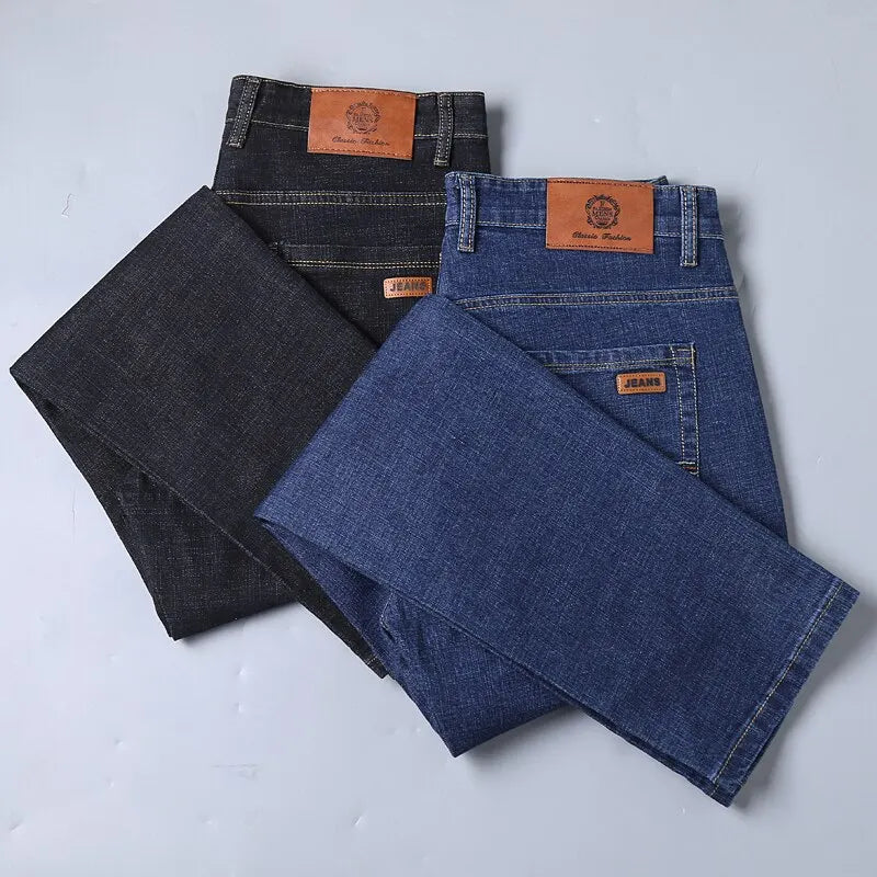 Men’s Slim Fit Stretch Business Jeans