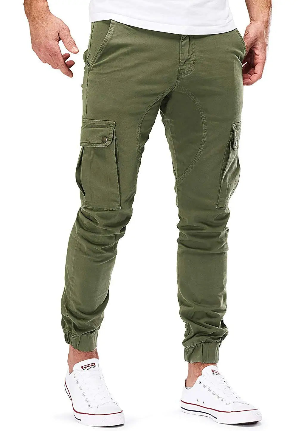 Men's Multi-Pocket Cargo Jogger Pants