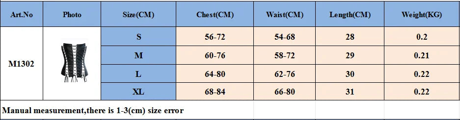 Women's PU Leather Lace-Up Corset Crop Top