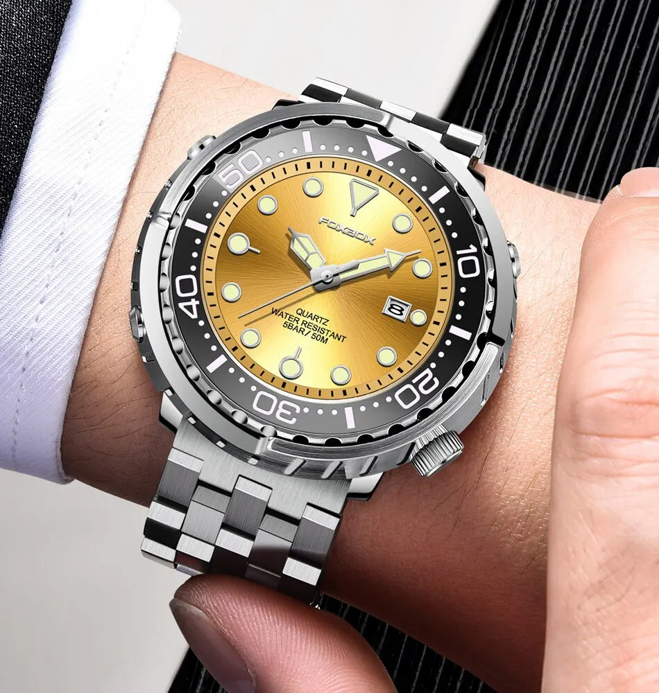 Men's Waterproof Sports Chronograph Watch