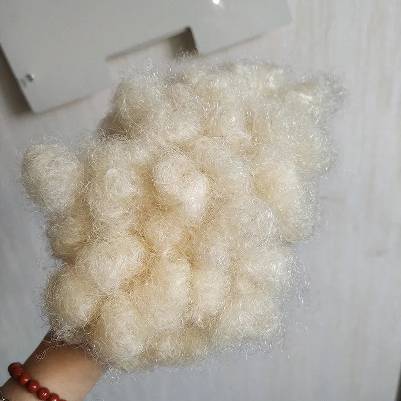 613 Blonde Human Hair Dreadlock Extensions