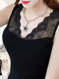 Women's Hollow Out Lace Crochet Blouse Top