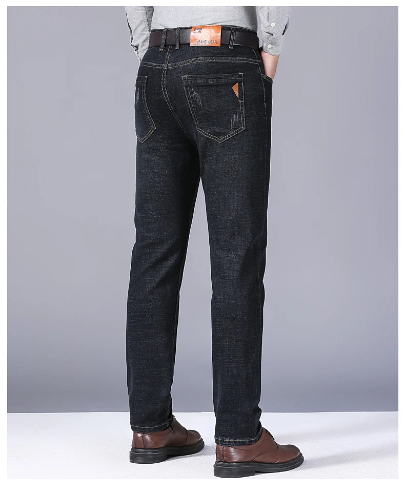Men's Slim Fit Stretch Straight Jeans