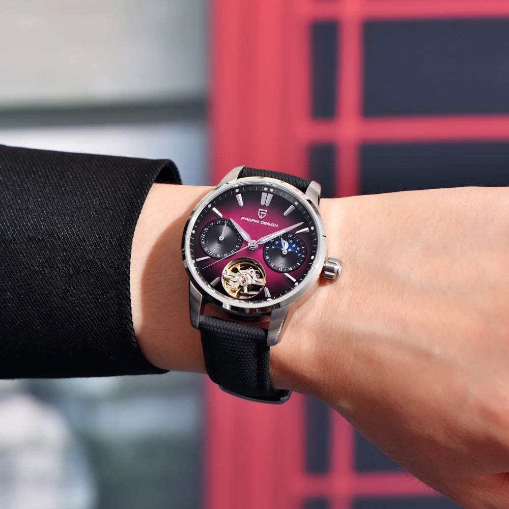 PAGANI DESIGN Tourbillon Moon Phase Watch