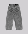 90s Retro Embroidered Straight Leg Jeans
