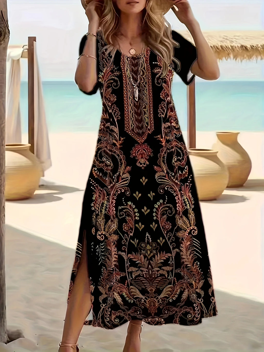 Women's Elegant Loose Casual Dress