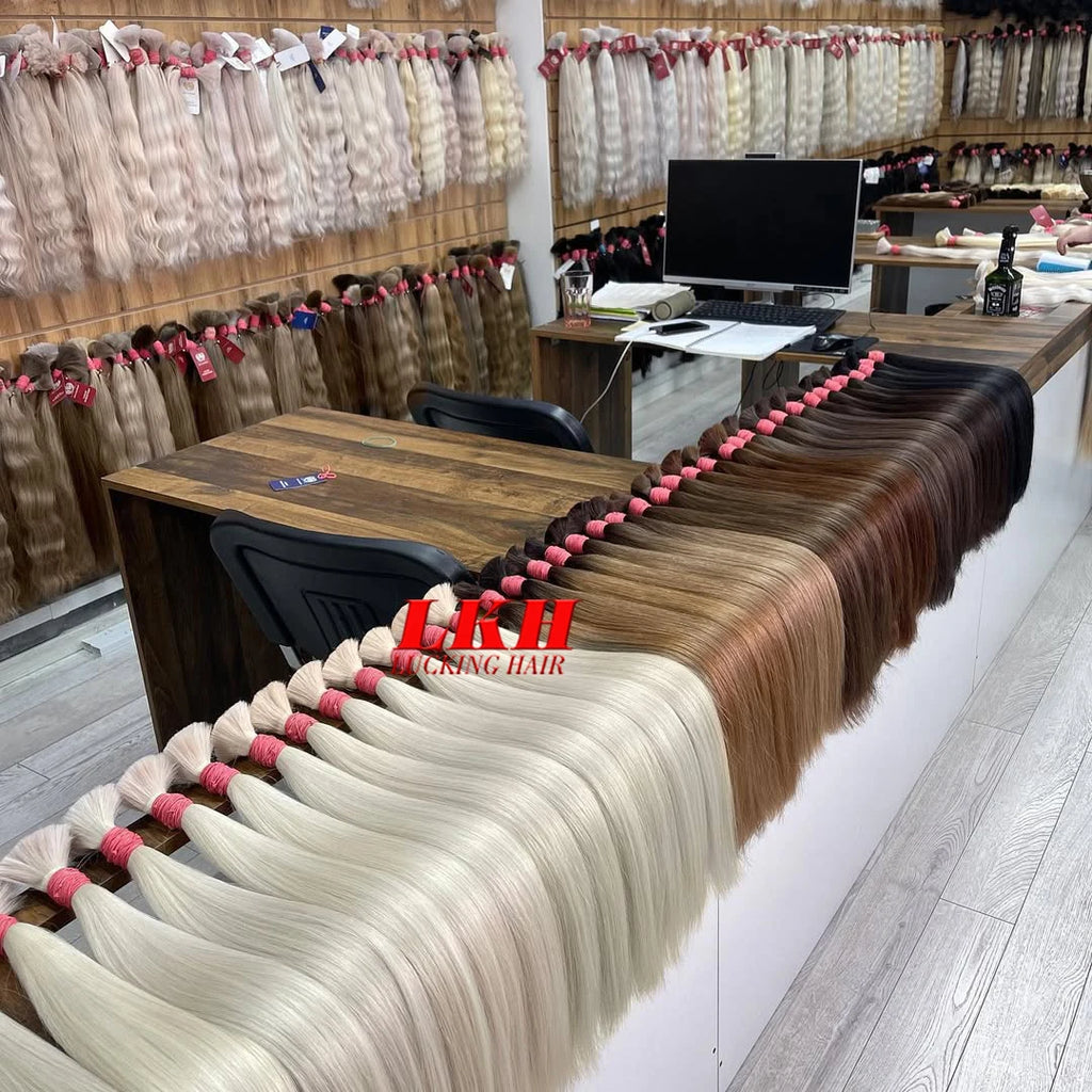 Raw Vietnamese & Indian Straight Human Hair Bundles