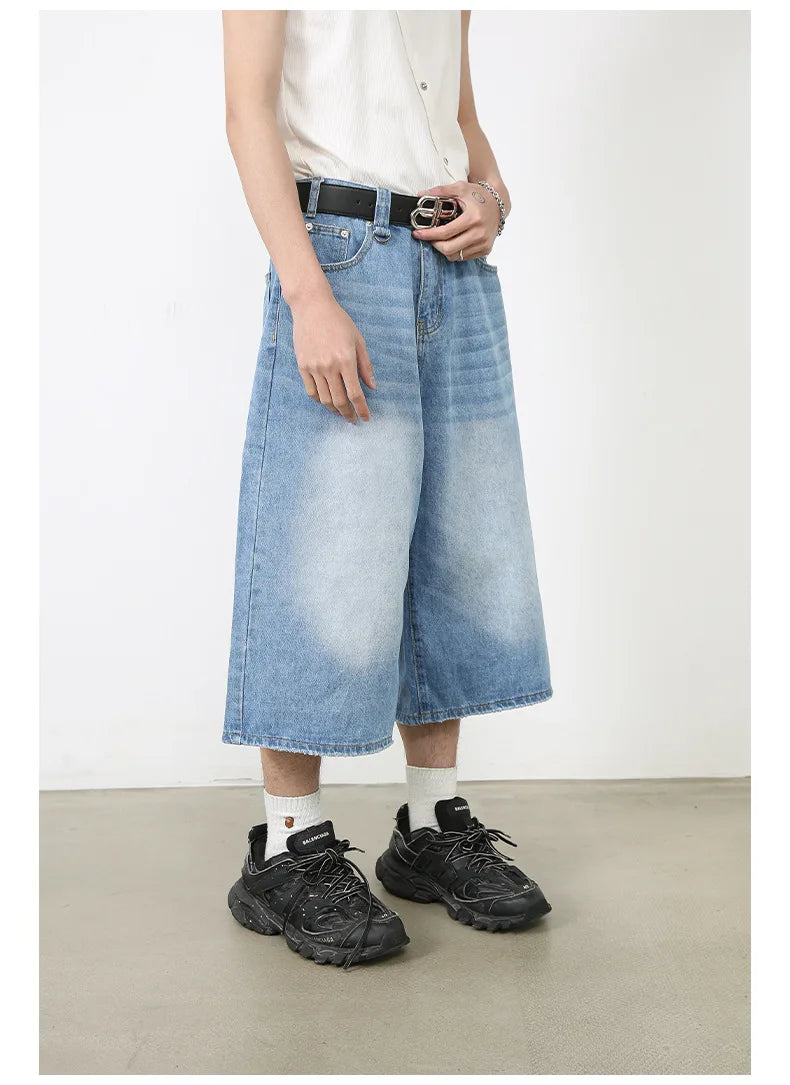 Women's  Washed Denim Shorts