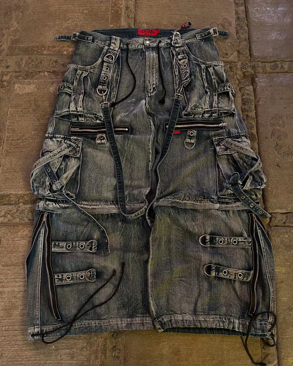 Baggy Cargo Jeans Wide Leg Street wear