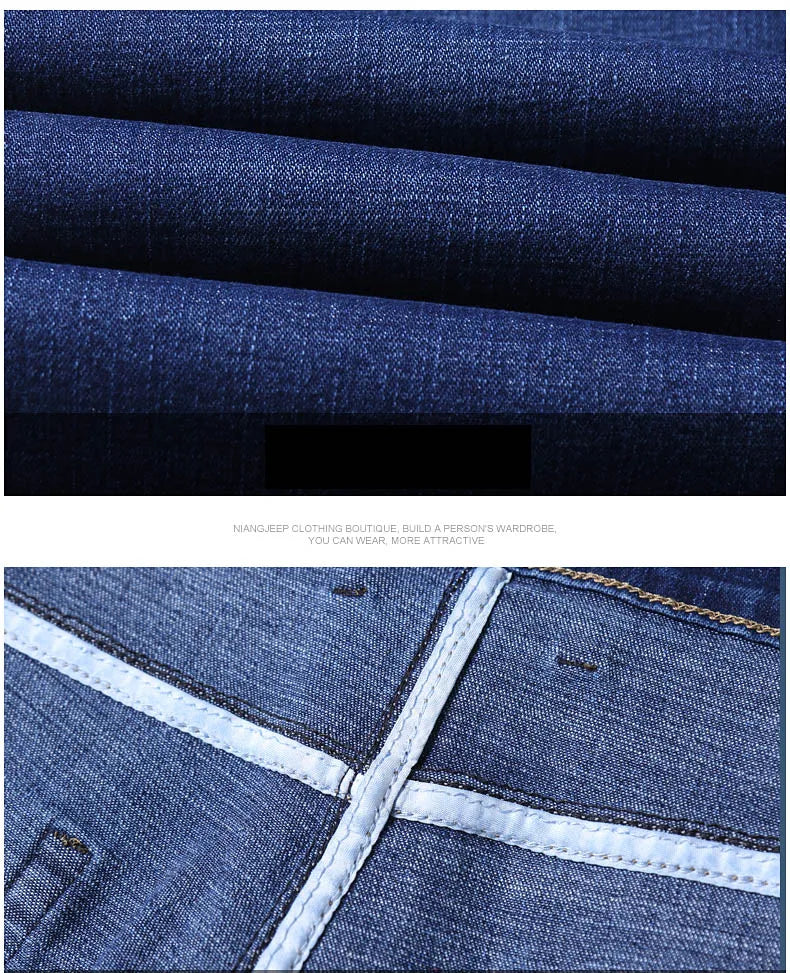 Men's Slim Fit Stretch Straight Jeans