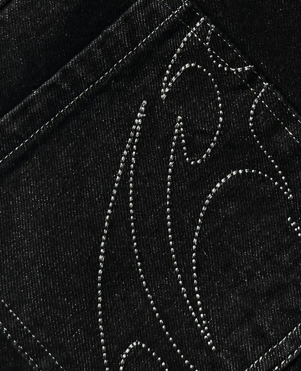 90s Retro Embroidered Straight Leg Jeans