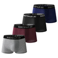 4 piece Men Underwear Cotton Men Boxer Shorts Medium Waist Breathable