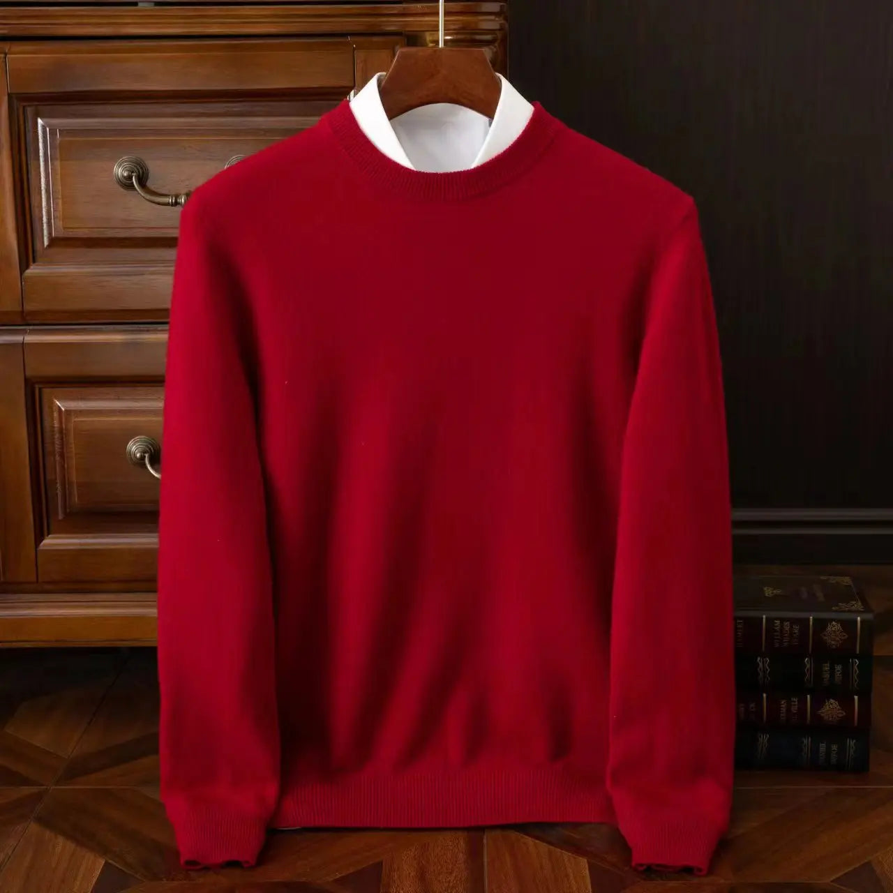 Men's Over sized Cashmere Knit Pullover