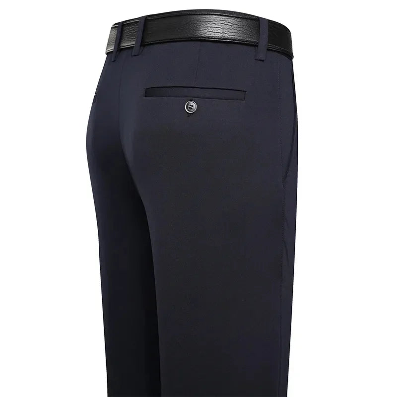 Men's Business Casual Straight Suit Pants