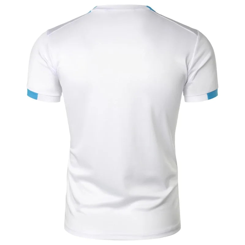 "Summer Gym Breathable T Shirt Men Quick Drying Jogging Tops