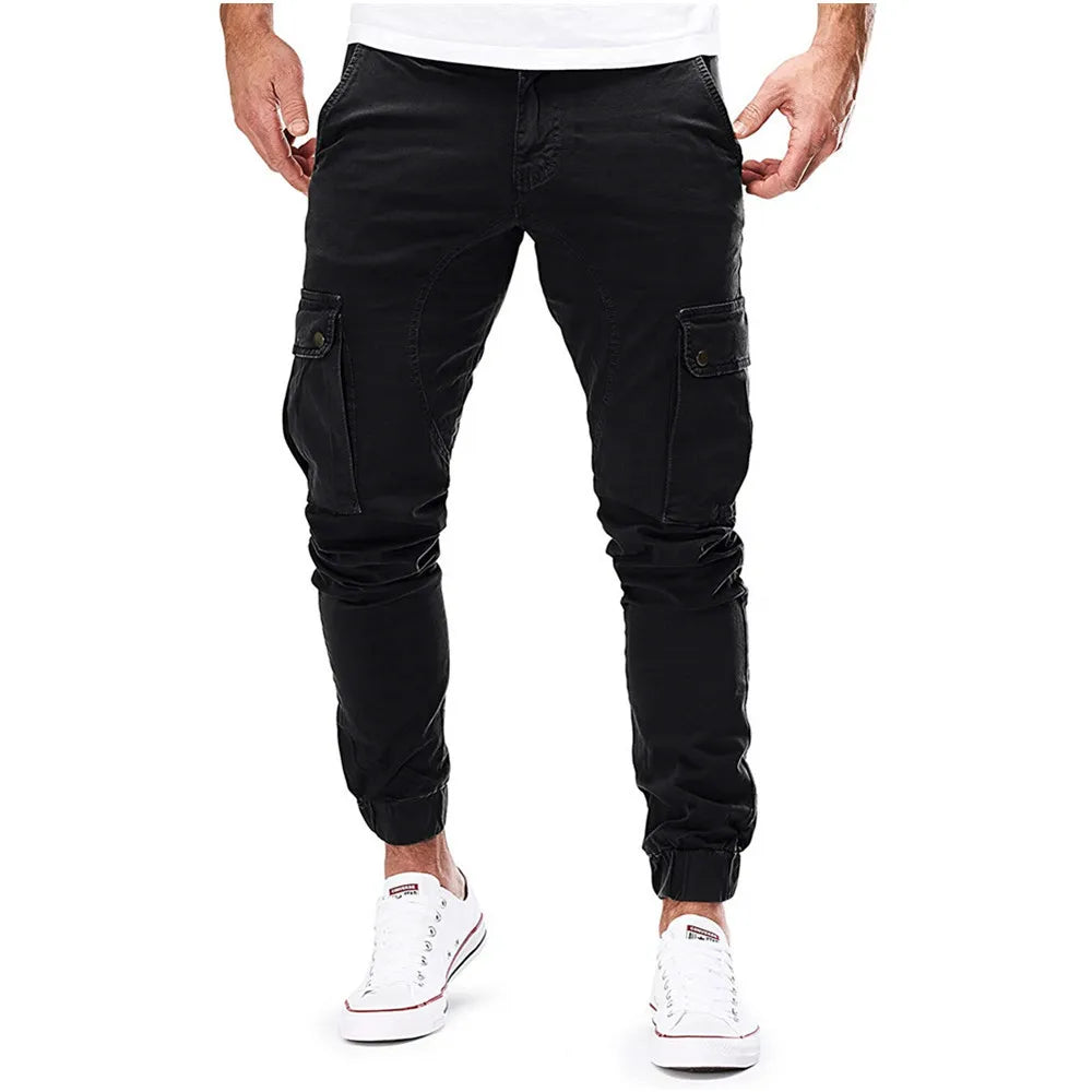Men's Multi-Pocket Cargo Jogger Pants