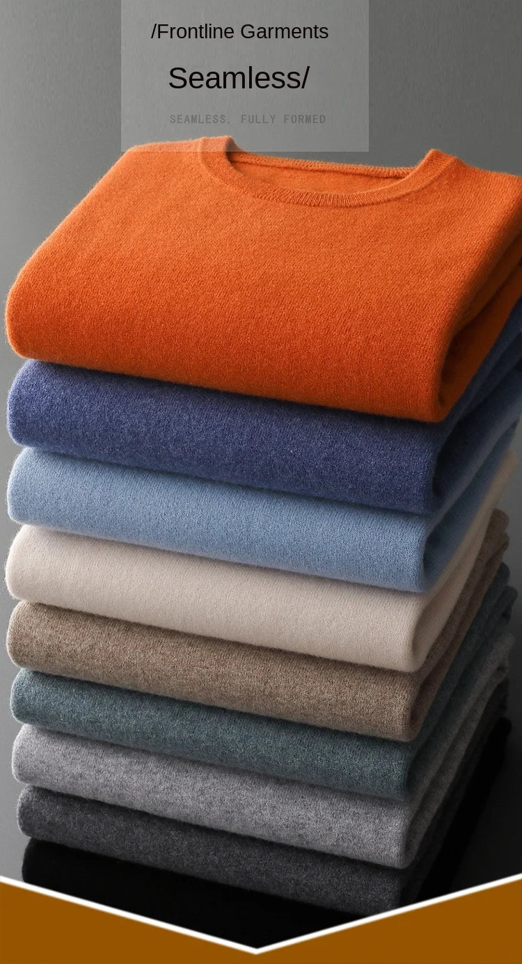 Men's Over sized Cashmere Knit Pullover