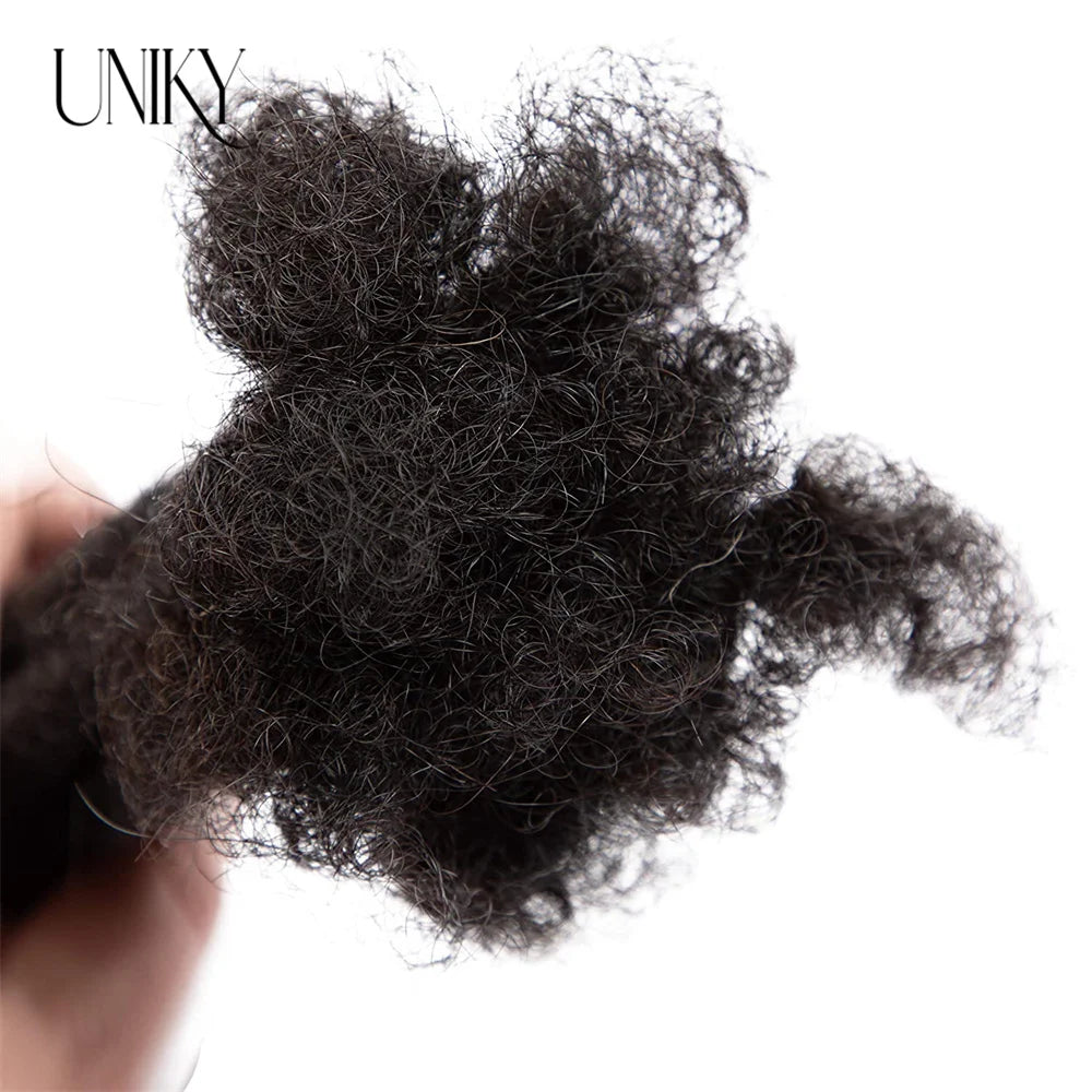60-Strand Human Hair Dreadlocks Extensions