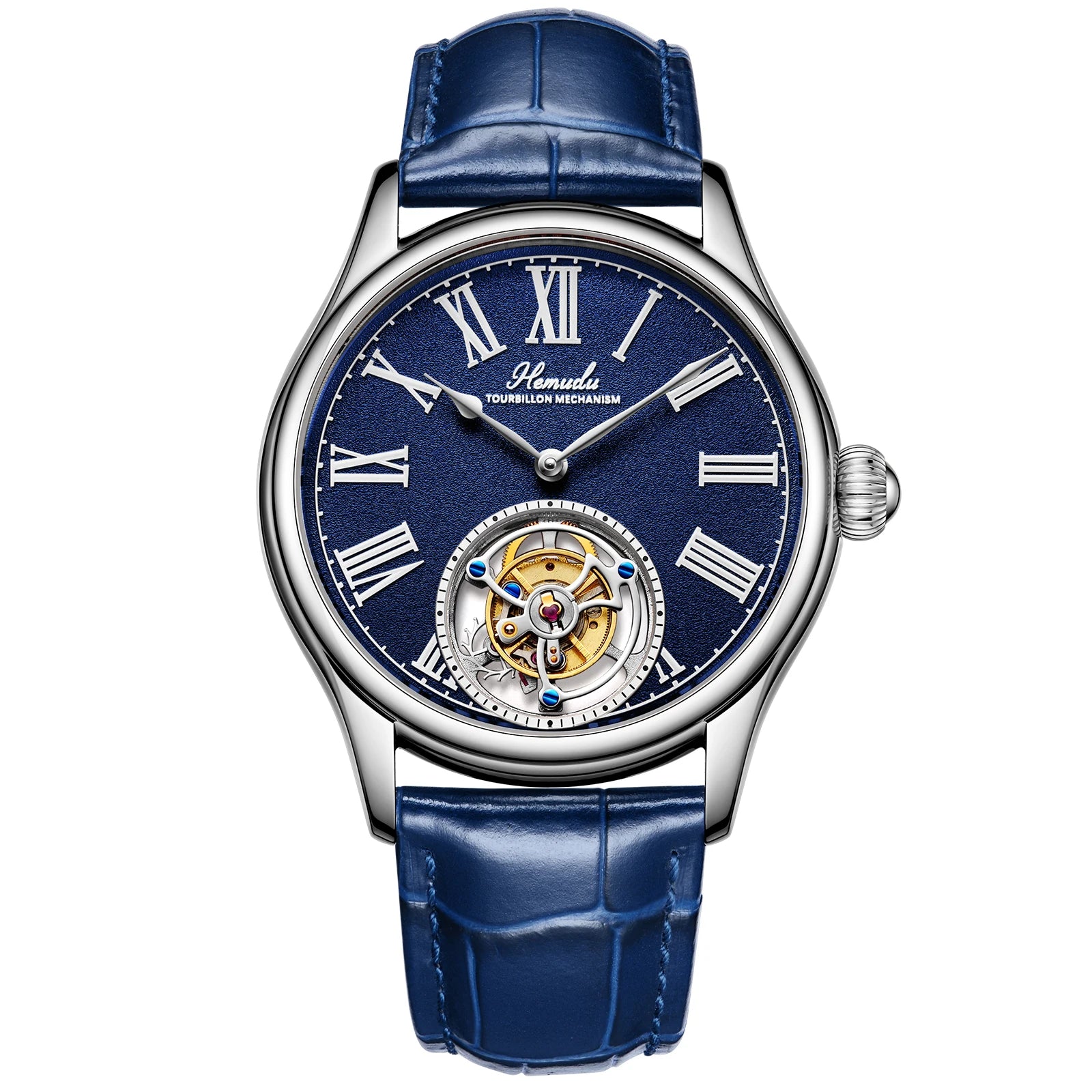 HEMUDU Flying Tourbillon Skeleton Watch