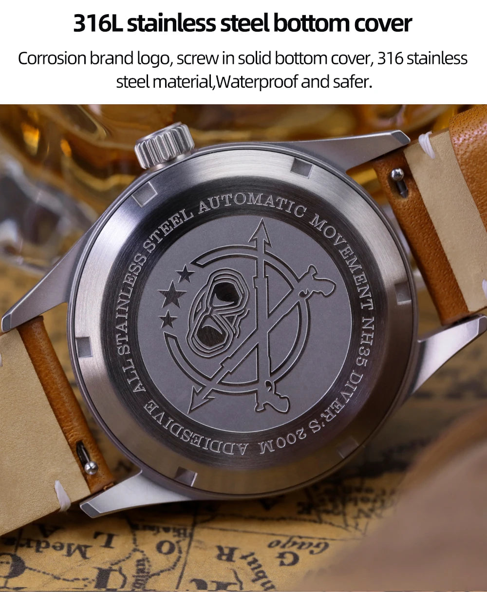 ADDIESDIVE NH35A Automatic Dive Watch