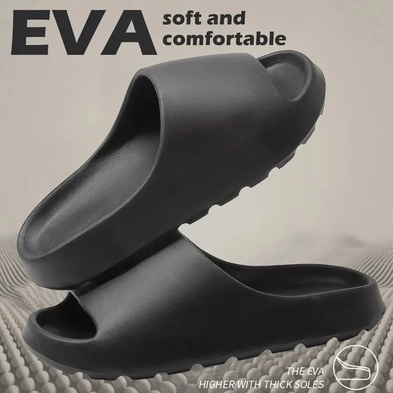 Coconut Slippers Cloud Thick-soled Sandals for Men & Women.