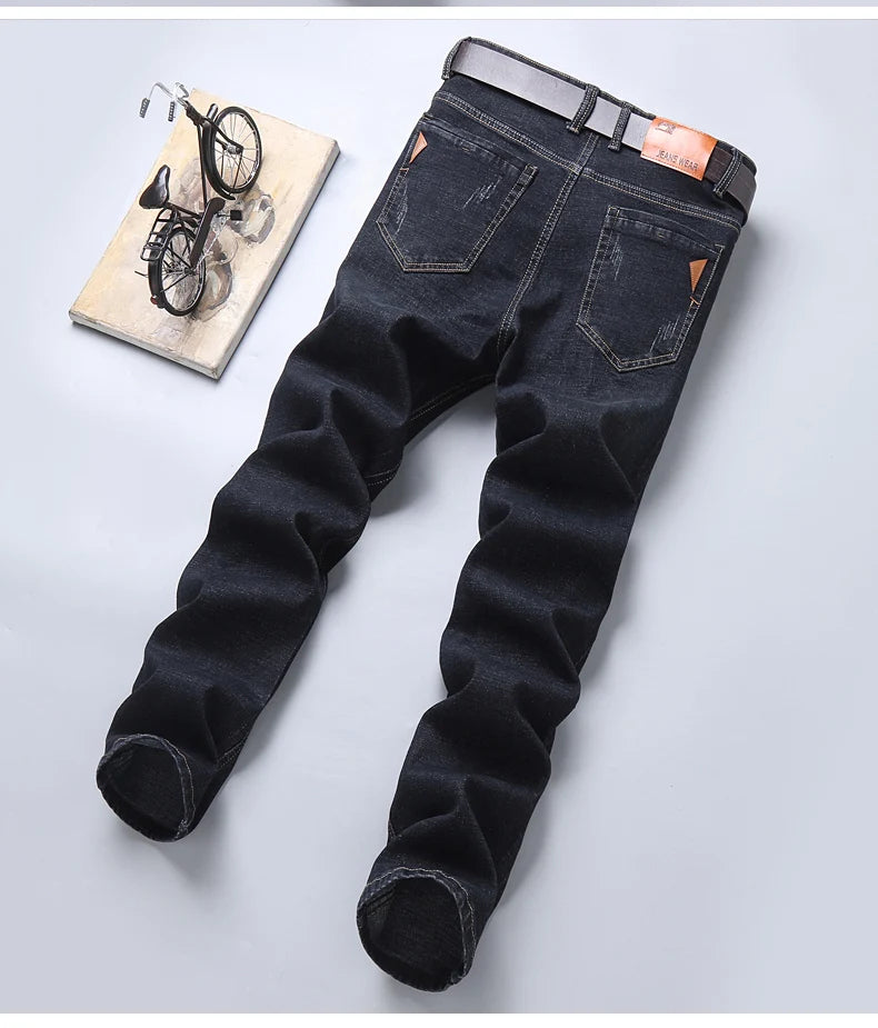 Men's Slim Fit Stretch Straight Jeans