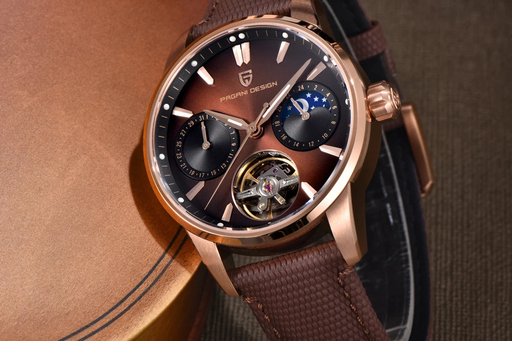 PAGANI DESIGN Tourbillon Moon Phase Watch