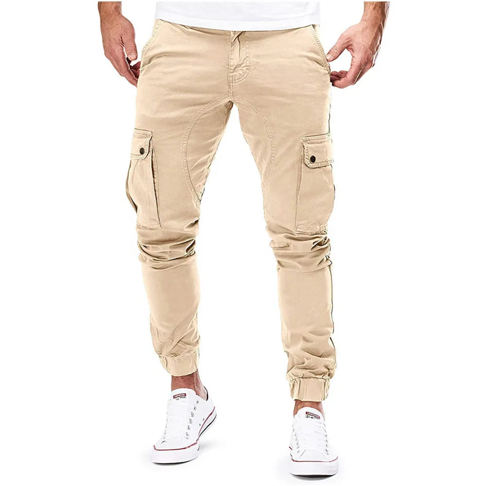 Men's Multi-Pocket Cargo Jogger Pants