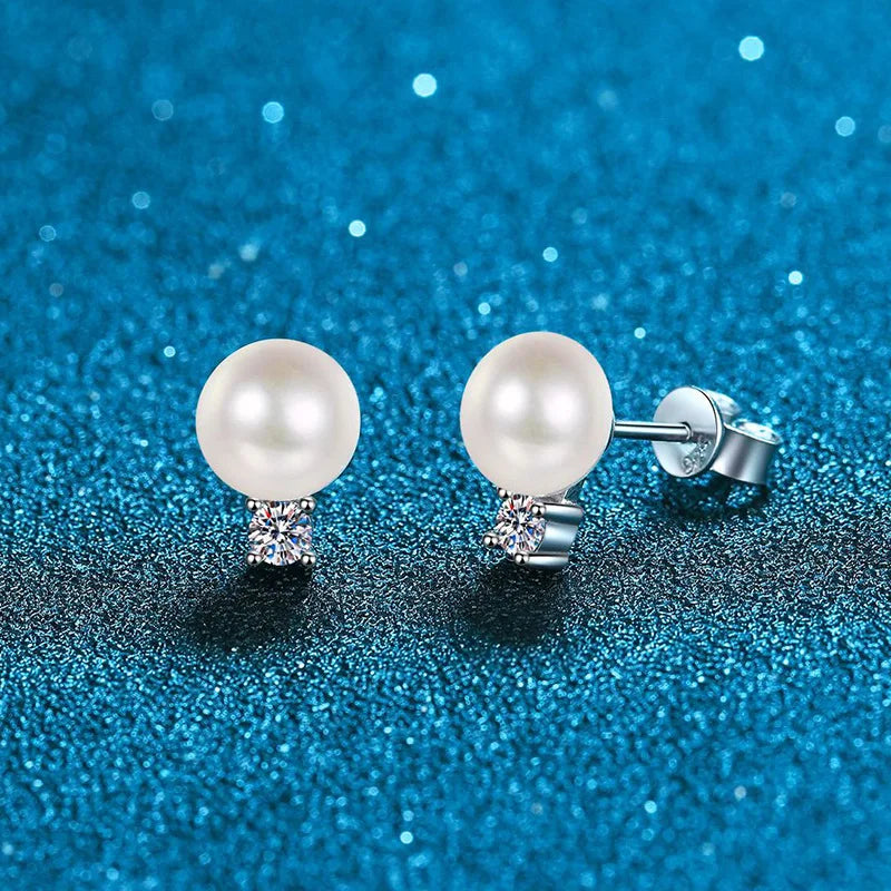 JoyceJelly Moissanite Jewelry Set S925 Sterling Silver with GRA Certificate