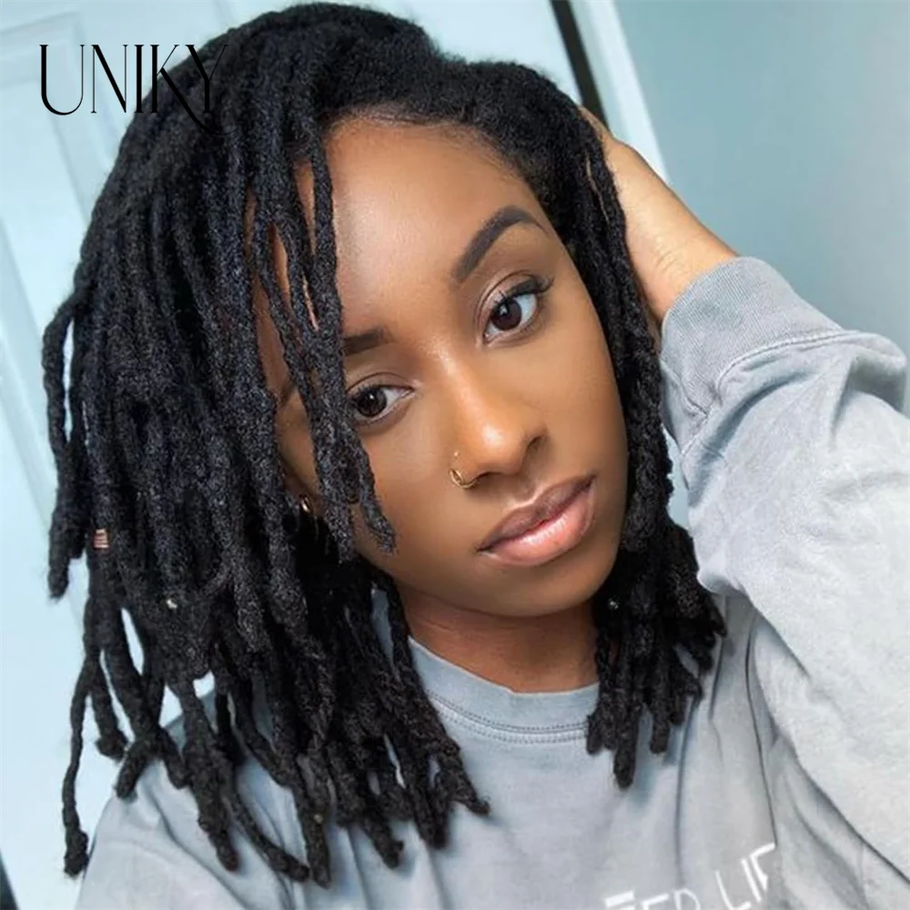 60-Strand Human Hair Dreadlocks Extensions